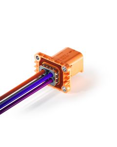 HPS40 4+2 M 180° cod.A 4x4mm² L500